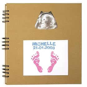 Baby Art Photo Album Kit - Taupe