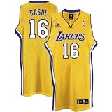 Pau Gasol Revolution 30 Swingman Jersey - Los Angeles Lakers Jerseys (Gold) XL