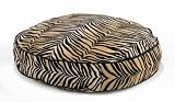 Bowser Supersoft Round Dog Bed-Safari Microvelvet-Medium