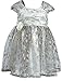 Lilax Little Girls' Glitter Occasion Dress