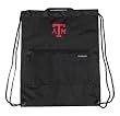 Texas A&M Backpack Cinch Drawstring Style Aggies Logo Draw String Back Pack Bag- For Boys Girls Students or Adults