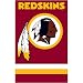 Washington Redskins Applique Banner Flag