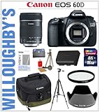 Canon EOS 60D 18 MP CMOS Digital SLR Body with Canon EF-S 18-135mm f/3.5-5. ....