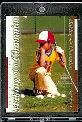 2001 Upper Deck #TWC1 Tiger Woods Golf Card- Mint Condition - Shipped In Protective ScrewDown Case!
