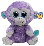 Ty Beanie Baby-Ty Beanie Boo Buddy Blueberry Monkey