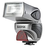 Sunpak PZ40X II Power Zoom Digital Flash for all Canon EOS TTL, E-TTL and E-TTL II Cameras (Silver)