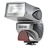 Sunpak PZ40X II Power Zoom Digital Flash for all Canon EOS TTL, E-TTL and E-TTL II Cameras (Silver)