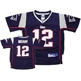 Reebok NFL Equipment New England Patriots #12 Tom Brady Navy Preschool Replica Football Jersey