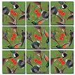 Hummingbirds Scramble Squares Puzzle