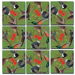 Scramble Squares: Hummingbirds