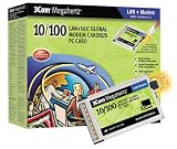3Com 56K 10/100Mbps Dual Xjack Ethernet Global Modem Card
