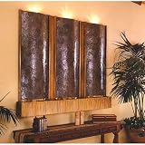 Review Bluworld  / Bluworld WWTSS 64 x 75 x 6.5 Slate Tech Triple Spirit Patina Copper Frame Spirit Falls Waterfall