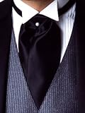 Ascot Tuxedo Tie - Solid Fusion "Very Chic"!