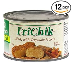 Worthington Low Fat FriChik, 12.5-Ounce Cans (Pack of 12)