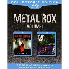 Metal Box Volume 1: Korn/Marilyn Manson [Blu-ray] [Collector's Edition]