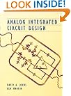 Analog Integrated Circuit Design
