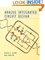 Analog Integrated Circuit Design