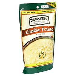 Bear Creek Country Kitchens Cheddar Potato Soup Mix, 12.1 Ounce Bags (Pack of 6)