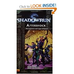 Shadowrun #5: Aftershock A Shadowrun Novel by Jean Rabe and John Helfers