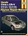 Honda Civic 2001-2004 & CR-V 2002-2004 (Hayne's Automotive Repair Manual)