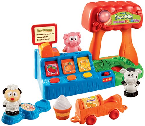 Childrens Toyshop  Toys : VTech SmartVille Ice Cream Colour Shop