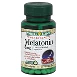Nature's Bounty Melatonin, Super Strength, 5 mg, Softgels, 60 ct.