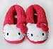 Hello Kitty Plush Pink Adult Slippers