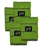 Black Overweave Dish Cloths (Lime Green, 4-Pack)