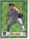 2012 Topps Opening Day Fantasy Squad Baseball Card # FS-28 Justin Verlander - Detroit Tigers (ENCASED MLB Trading Card)