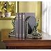 Gifts & Decor Peacock Bookends Office Library Decor Polyresin