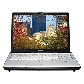 Toshiba Satellite X205-SLI2 17 Laptop (Intel Core 2 Duo T8100 Processor, 2 GB RAM, 320 GB... by Toshiba