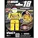 K'Nex Kyle Busch Figure Bag, 36507, 8 Piece Set, NASCAR, M & M's Racing