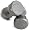 Troy Barbell VTX 12 Sided Gray Hex Dumbbell with Steel Contoured Handle (10-Pounds)
