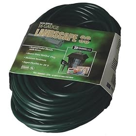 Coleman Cable 16 3 80-Foot Vinyl Landscape Outdoor Extension Cord, Green #02353 by Coleman Cable