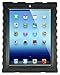 Apple iPad 2 iPad 3 iPad 4 Black Shock Drop Hard Candy Cases Silicone Rugged Shock Absorbing Protective Dual Layer Cover Case