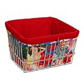 Couture Cruiser Bicycle Basket Liner and Tote Bag - Island Girls Print/ Red
