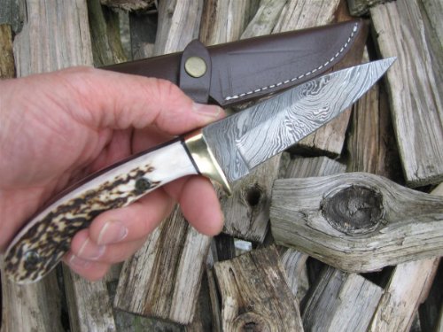 black Friday Breathtaking Custom Built Damascus KnifeB007QCYTU2