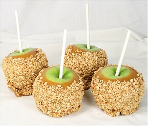 erin's caramel peanut apple - set of 4 by erin's apples
