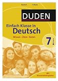 Duden Einfach Klasse in Deutsch. 7. Klasse: Wissen - �ben - Testen. Mit Klassenarbeitsplaner - Annegret Ising