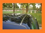 1983-1987 MERCURY LYNX CHROME ROOF TRIM MOLDINGS 2PC 1984 1985 1986 83 84 85 86 87