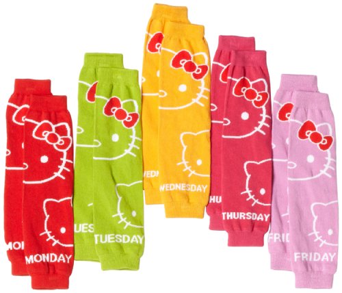 Hello Kitty by BabyLegs Five Lives Warmers, Assorted, One Size