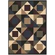 Radici USA Castello 1184 | Black Area Rug 5'5" x 7'7"