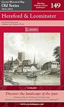 Hereford and Leominster (Cassini Old Series Historical Map)