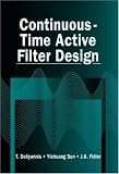 Review CRC  / Continuous-Time Active Filter Design (Electrical Engineering Systems)