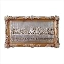 LAST SUPPER RELIEF HANGING WALL ART PLAQUE COLLECTIBLE