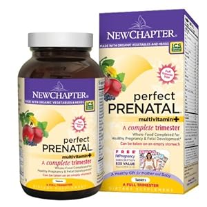 New Chapter Perfect Prenatal Multivitamin Trimester , 270 Tablets