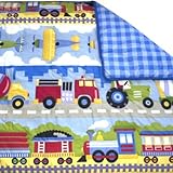 Olive Kids Trains, Planes and Trucks Full/Queen Size Kid