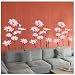 Made in US - Free Custom Color - Free Squeegee -African Flowers-Vinly wall art decals