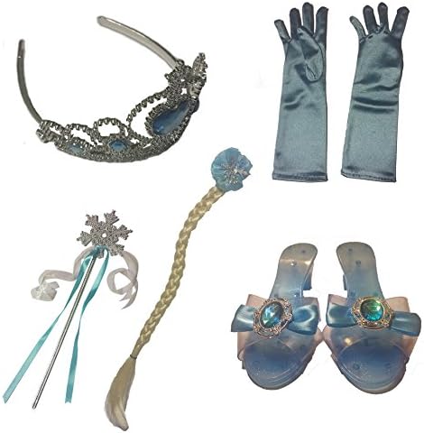 Disney Frozen Costume Dress Up Accessories Set and Shoes