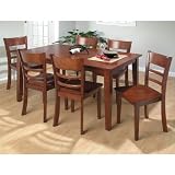 Bailey Brown Dining Set 7 Pieces